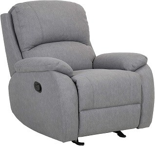7.Amazon Brand – Ravenna Home Oakesdale Contemporary Glider Recliner 2
