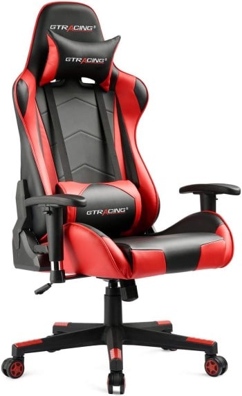 Gtracing Gaming Chair Racing Office Adjustable swivel recliner