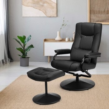 Giantex Recliner Chair with Ottoman