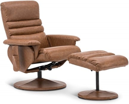 Mcombo Recliner with Ottoman