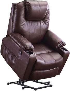 6. Mcombo Electric Power Lift Recliner Chair Sofa