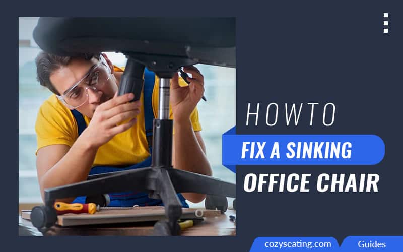 How to Fix a Sinking Office Chair