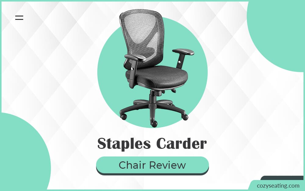 Staples Carder Mesh Office Chair Review