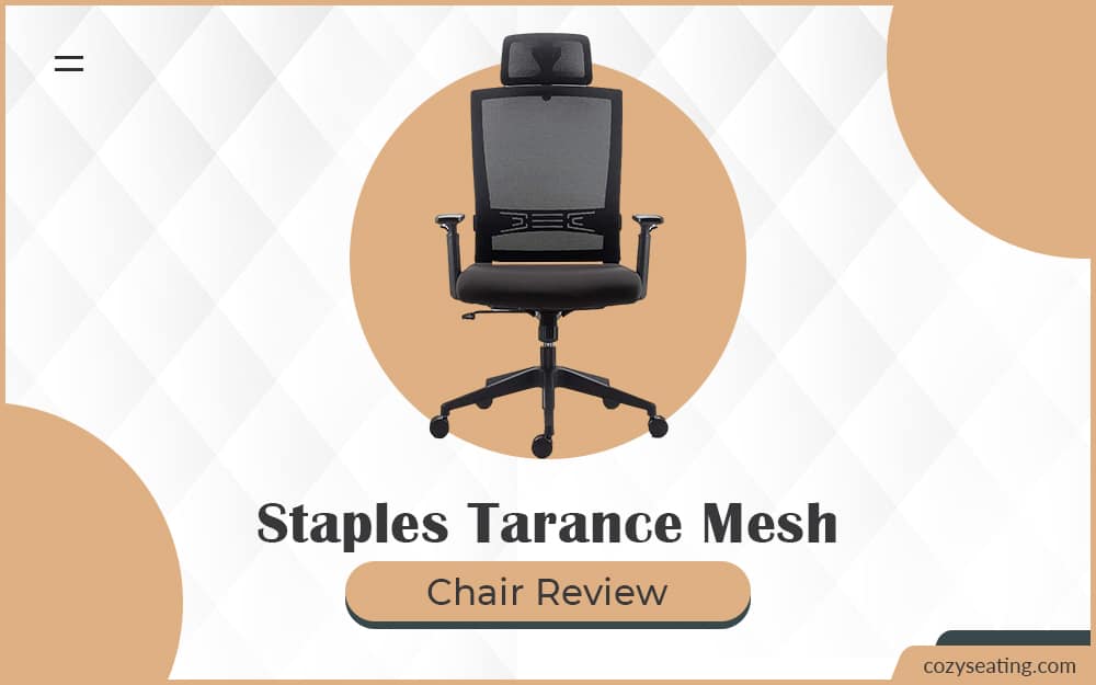 Staples Tarance Task Chair Review: Must-Know Details